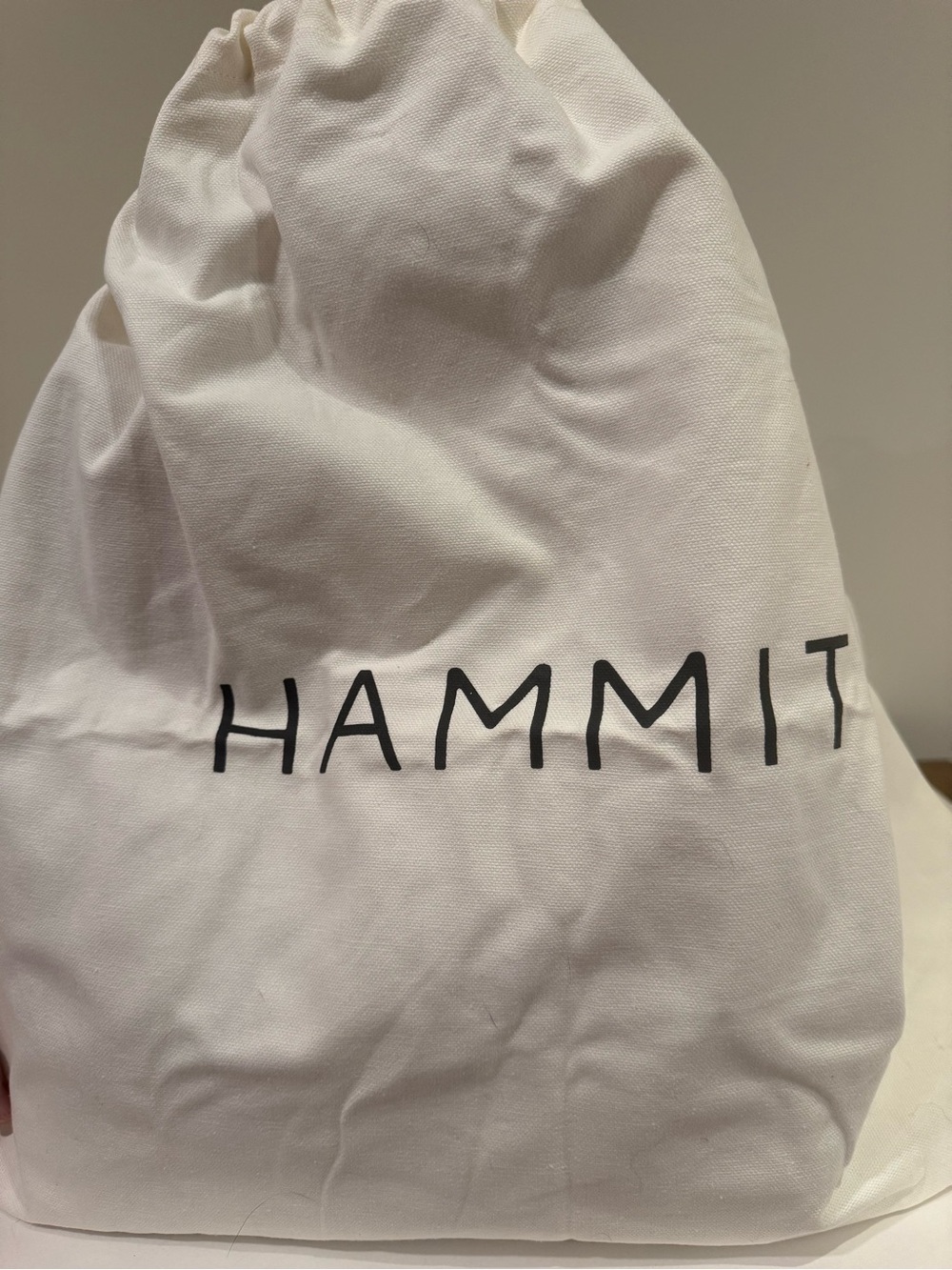 Hammitt Tim Medium Chocolate Diamond Suede Hobo Bag Antique Gold - Picture 10 of 10